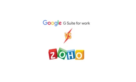 Tìm hiểu sự khác biệt giữa Zoho Workplace vs G Suite